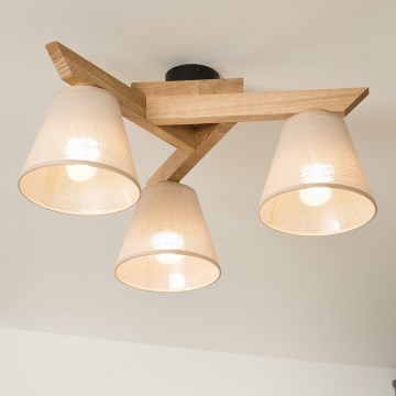Brilagi - Loftlampe ANTHONY 3xE14/40W/230V eg/beige