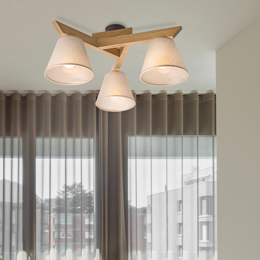 Brilagi - Loftlampe ANTHONY 3xE14/40W/230V eg/beige