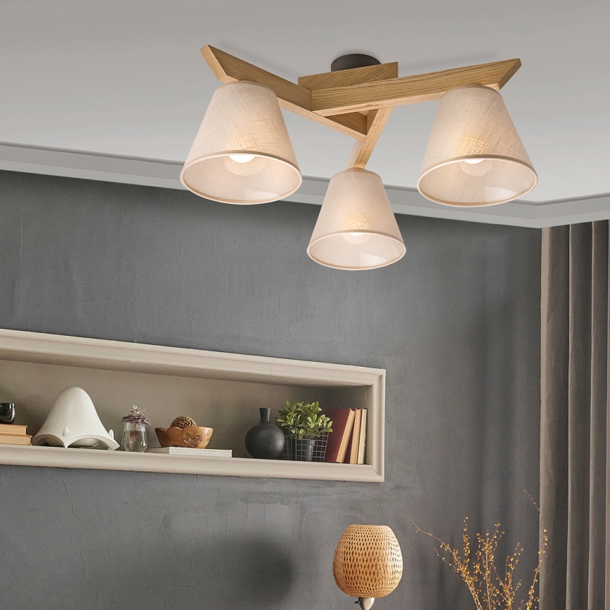 Brilagi - Loftlampe ANTHONY 3xE14/40W/230V eg/beige