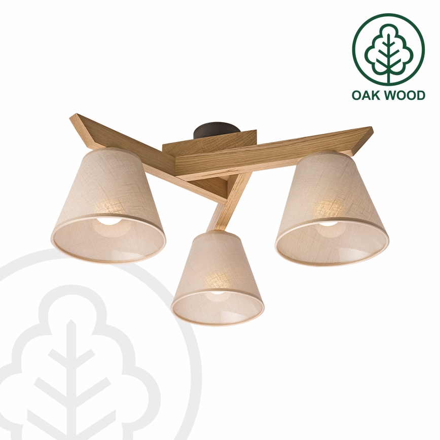Brilagi - Loftlampe ANTHONY 3xE14/40W/230V eg/beige
