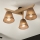 Brilagi - Loftlampe ANTHONY 3xE14/40W/230V eg/brun