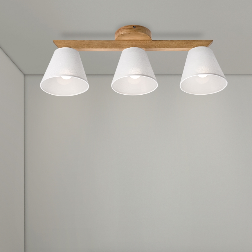 Brilagi - Loftlampe ANTHONY 3xE14/40W/230V eg/hvid