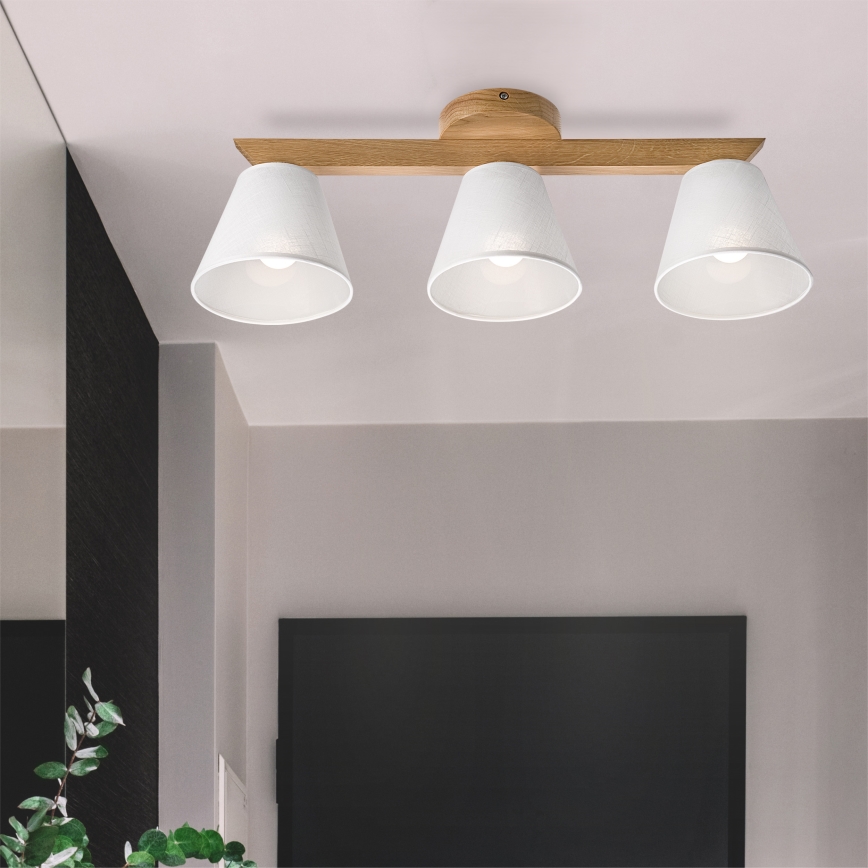 Brilagi - Loftlampe ANTHONY 3xE14/40W/230V eg/hvid