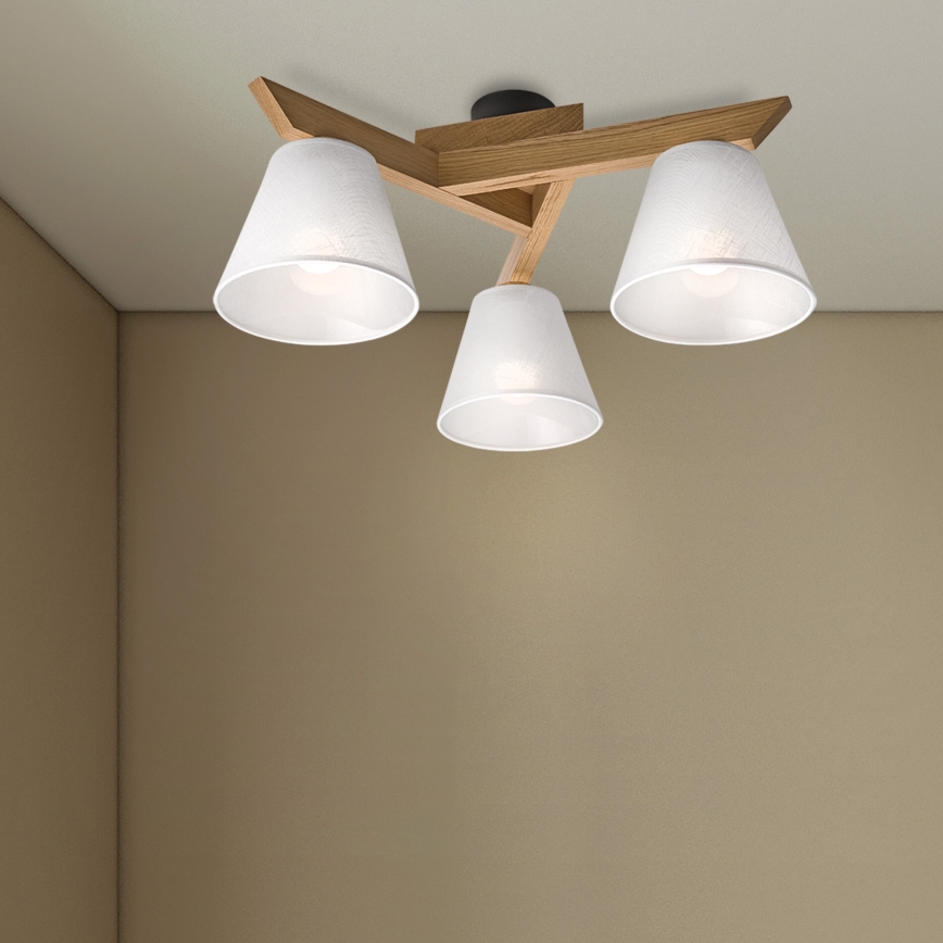 Brilagi - Loftlampe ANTHONY 3xE14/40W/230V eg/hvid