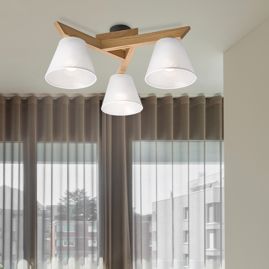Brilagi - Loftlampe ANTHONY 3xE14/40W/230V eg/hvid