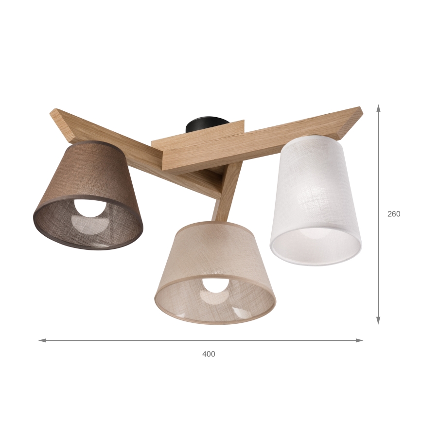 Brilagi - Loftlampe ANTHONY 3xE14/40W/230V eg