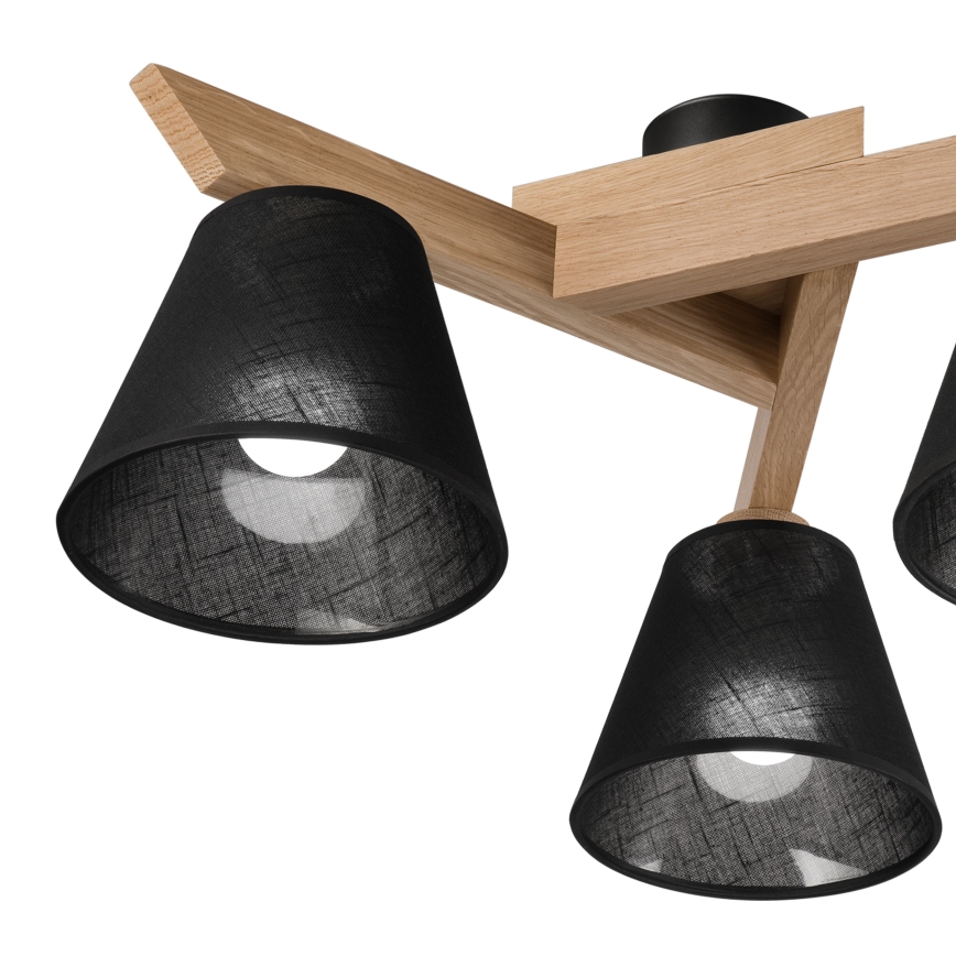 Brilagi - Loftlampe ANTHONY 3xE14/40W/230V eg/sort