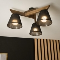 Brilagi - Loftlampe ANTHONY 3xE14/40W/230V eg/sort