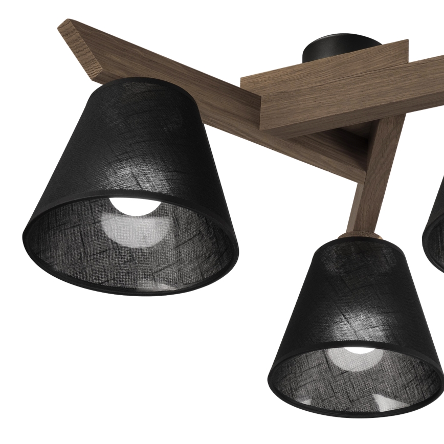 Brilagi - Loftlampe ANTHONY 3xE14/40W/230V eg/sort