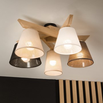 Brilagi - Loftlampe ANTHONY 5xE14/40W/230V eg