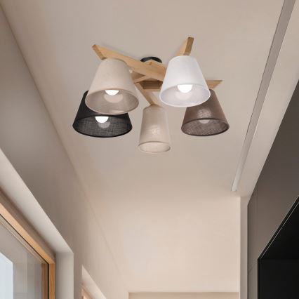 Brilagi - Loftlampe ANTHONY 5xE14/40W/230V eg