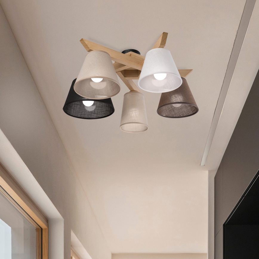 Brilagi - Loftlampe ANTHONY 5xE14/40W/230V eg