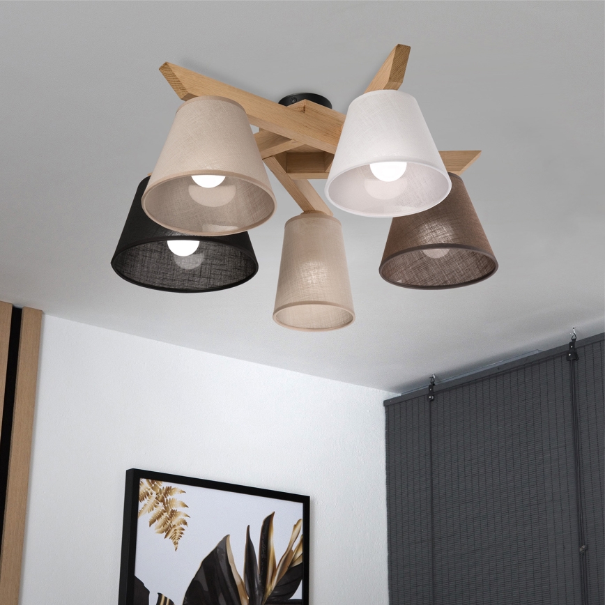 Brilagi - Loftlampe ANTHONY 5xE14/40W/230V eg