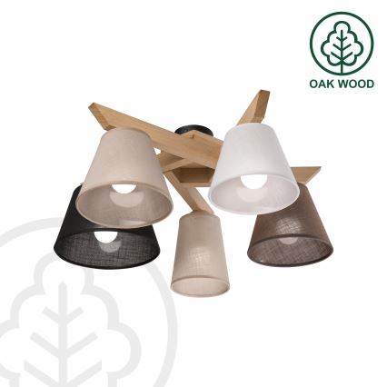 Brilagi - Loftlampe ANTHONY 5xE14/40W/230V eg