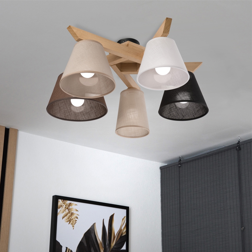 Brilagi - Loftlampe ANTHONY 5xE14/40W/230V eg