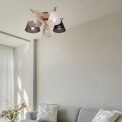 Brilagi - Loftlampe ANTHONY 5xE14/40W/230V eg