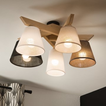 Brilagi - Loftlampe ANTHONY 5xE14/40W/230V eg