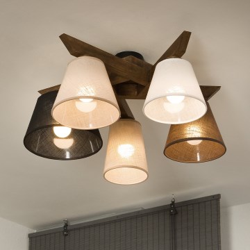 Brilagi - Loftlampe ANTHONY 5xE14/40W/230V eg