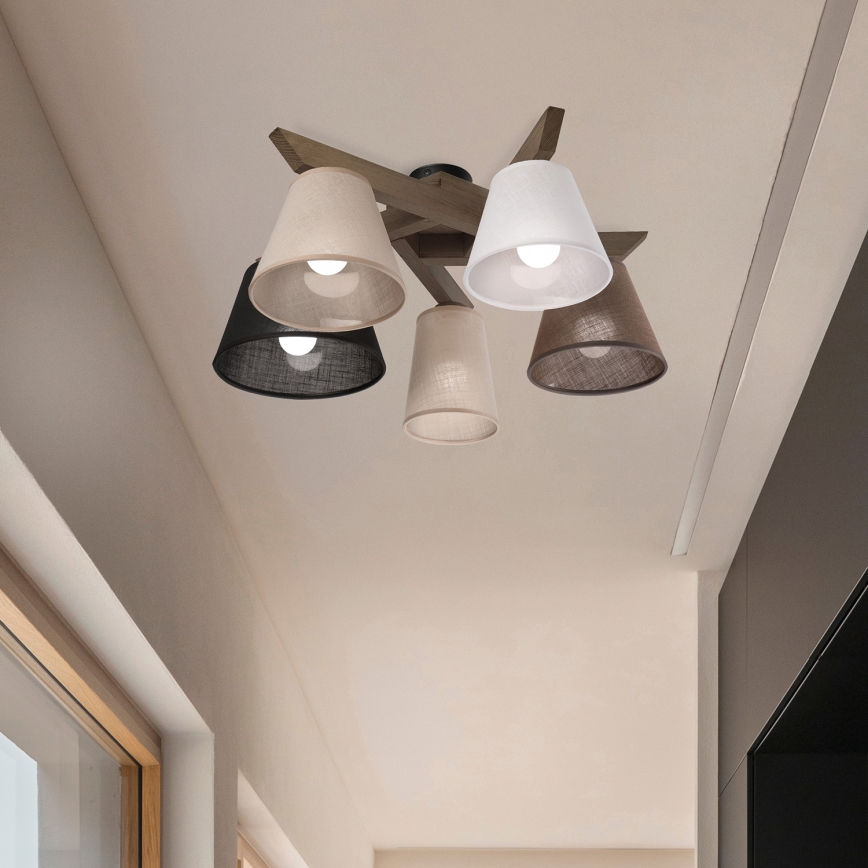 Brilagi - Loftlampe ANTHONY 5xE14/40W/230V eg