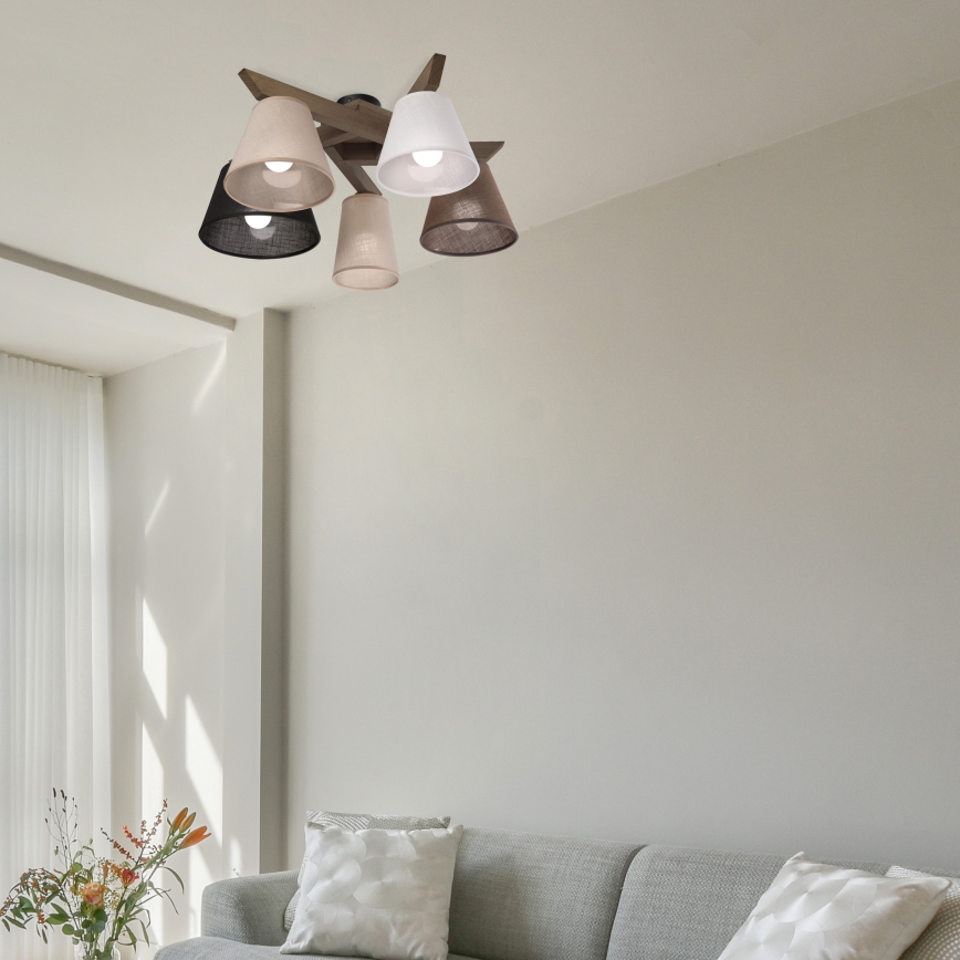 Brilagi - Loftlampe ANTHONY 5xE14/40W/230V eg