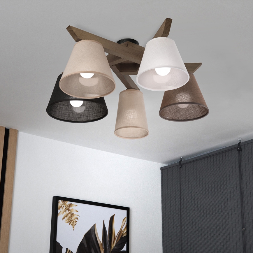 Brilagi - Loftlampe ANTHONY 5xE14/40W/230V eg