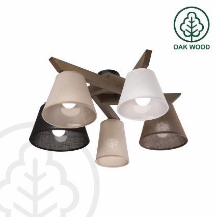 Brilagi - Loftlampe ANTHONY 5xE14/40W/230V eg