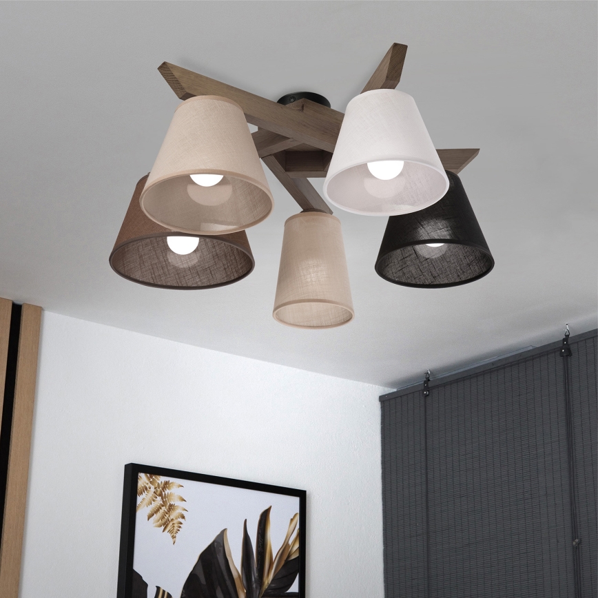 Brilagi - Loftlampe ANTHONY 5xE14/40W/230V eg