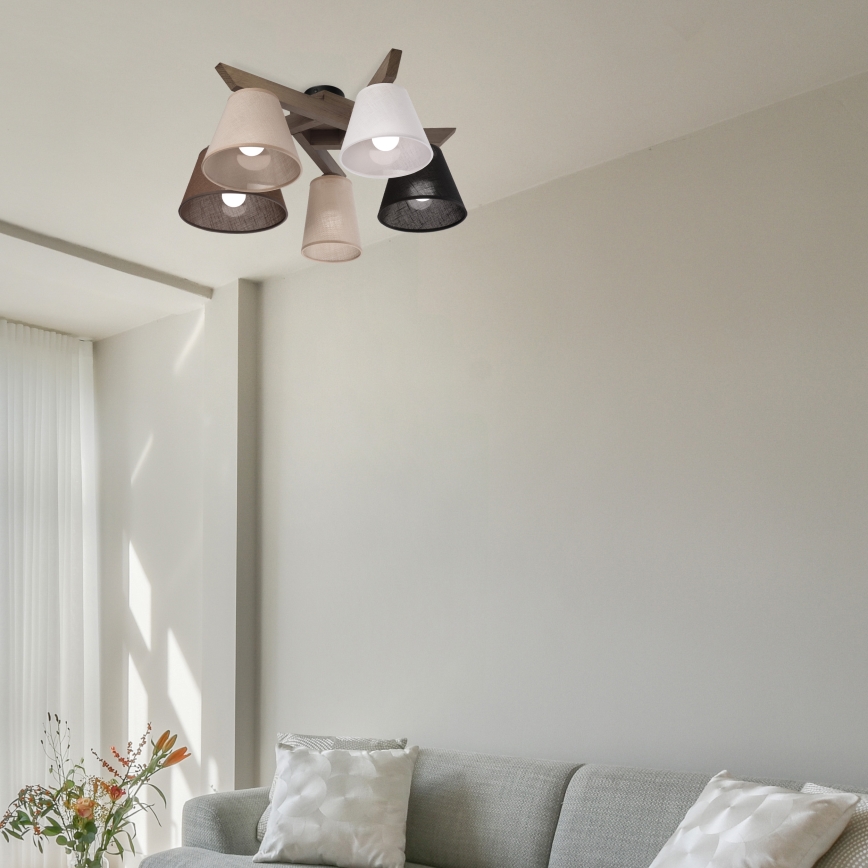 Brilagi - Loftlampe ANTHONY 5xE14/40W/230V eg