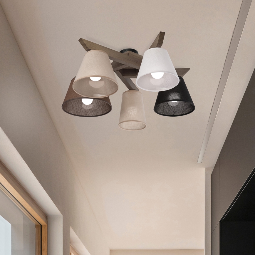 Brilagi - Loftlampe ANTHONY 5xE14/40W/230V eg
