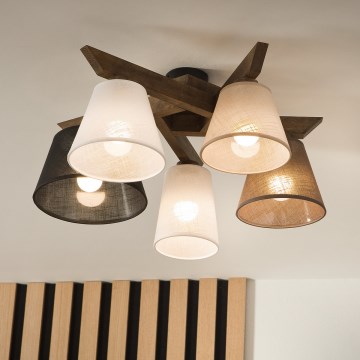 Brilagi - Loftlampe ANTHONY 5xE14/40W/230V eg