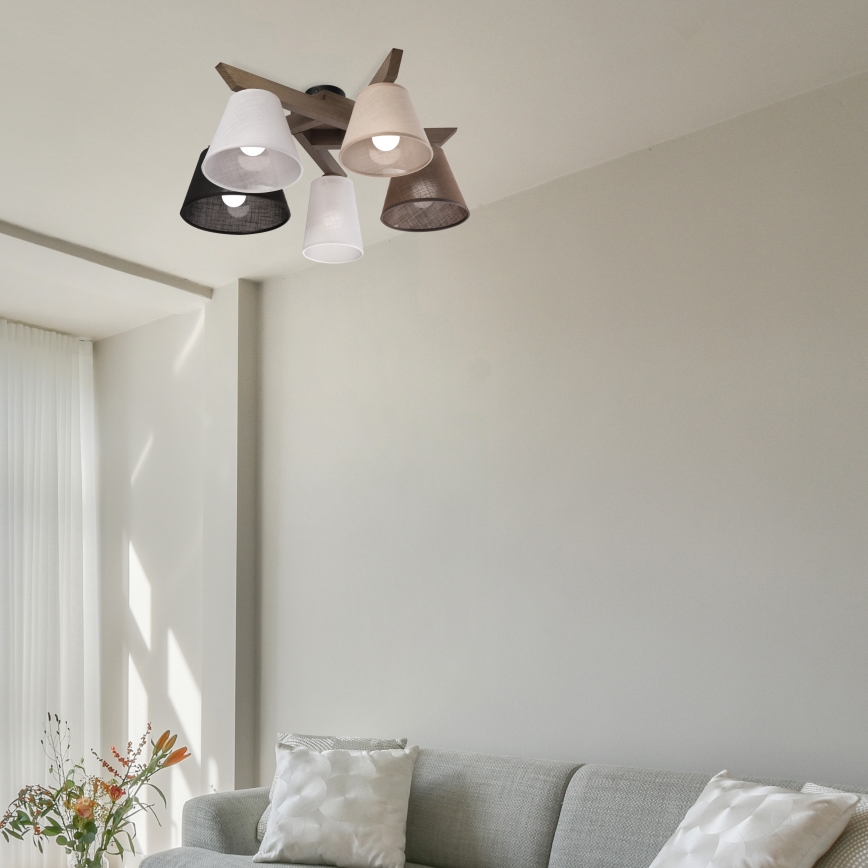 Brilagi - Loftlampe ANTHONY 5xE14/40W/230V eg