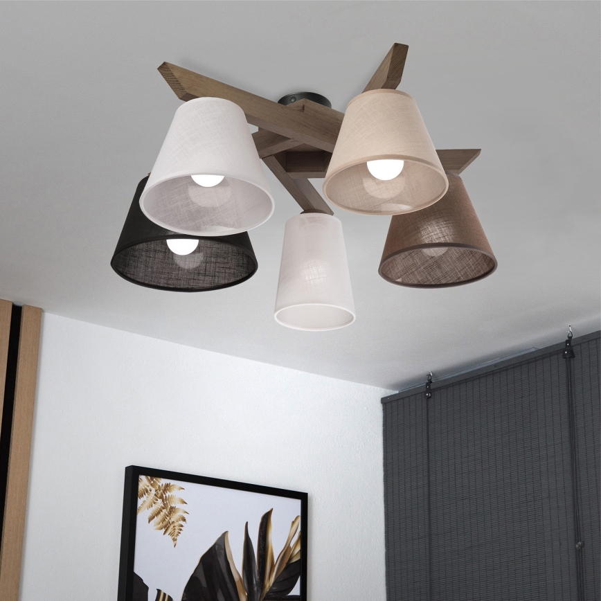 Brilagi - Loftlampe ANTHONY 5xE14/40W/230V eg