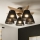 Brilagi - Loftlampe ANTHONY 5xE14/40W/230V eg/sort