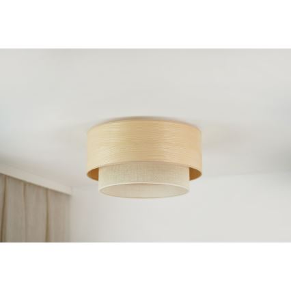 Brilagi - Loftlampe ARIZONA BOHO 1xE27/15W/230V diameter 45 cm beige