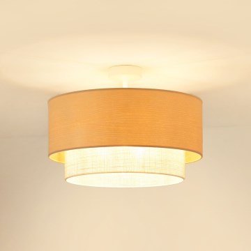 Brilagi - Loftlampe ARIZONA BOHO 1xE27/15W/230V diameter 45 cm cremefarvet/beige