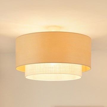 Brilagi - Loftlampe ARIZONA BOHO 1xE27/15W/230V diameter 60 cm beige