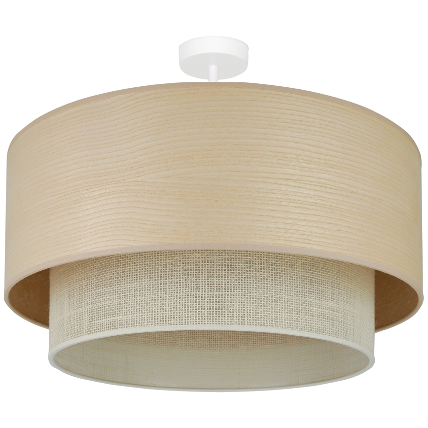 Brilagi - Loftlampe ARIZONA BOHO 1xE27/15W/230V diameter 60 cm beige