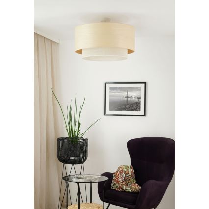 Brilagi - Loftlampe ARIZONA BOHO 1xE27/15W/230V diameter 60 cm beige