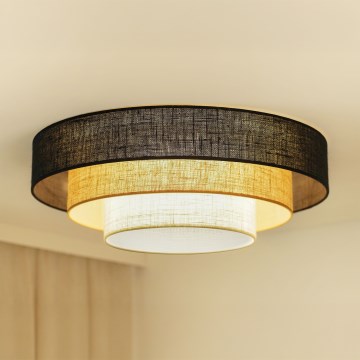 Brilagi - Loftlampe ASPEN LUNETA LED/12W/230V diameter 60 cm 3000K/4000K/6400K sort/beige/cremefarvet