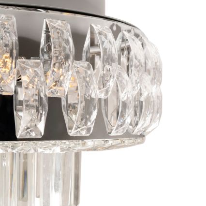 BRILAGI - Loftlampe AURELIA 5xE14/40W/230V Ø 50 cm poleret krom