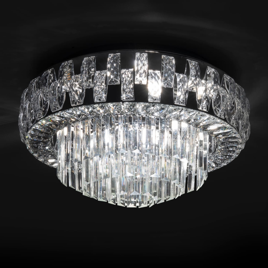 BRILAGI - Loftlampe AURELIA 5xE14/40W/230V Ø 50 cm poleret krom