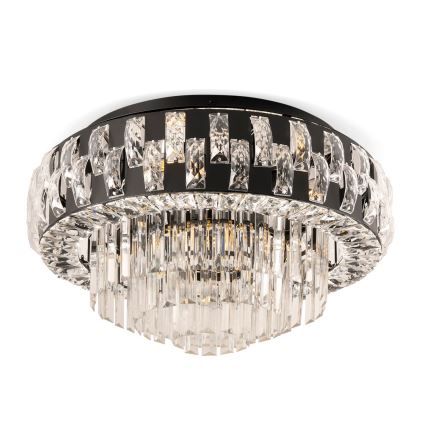BRILAGI - Loftlampe AURELIA 5xE14/40W/230V Ø 50 cm sort
