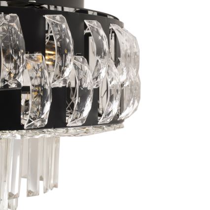 BRILAGI - Loftlampe AURELIA 5xE14/40W/230V Ø 50 cm sort