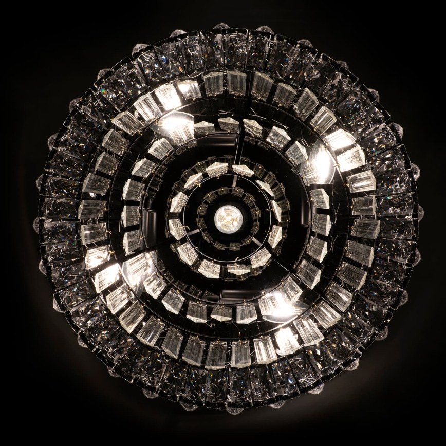 BRILAGI - Loftlampe AURELIA 5xE14/40W/230V Ø 50 cm sort