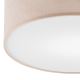 Brilagi - Loftlampe BELLADONNA 1xE27/15W/230V beige/fyrretræ