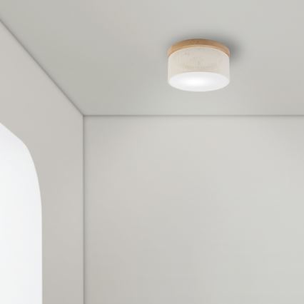 Brilagi - Loftlampe BELLADONNA 1xE27/15W/230V diameter 30 cm cremefarvet/eg