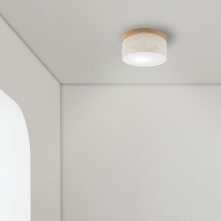 Brilagi - Loftlampe BELLADONNA 1xE27/15W/230V diameter 30 cm cremefarvet/eg