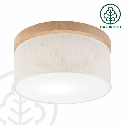 Brilagi - Loftlampe BELLADONNA 1xE27/15W/230V diameter 30 cm cremefarvet/eg