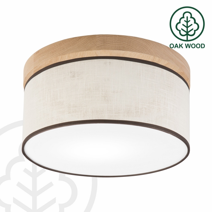 Brilagi - Loftlampe BELLADONNA 1xE27/15W/230V diameter 30 cm cremefarvet/eg