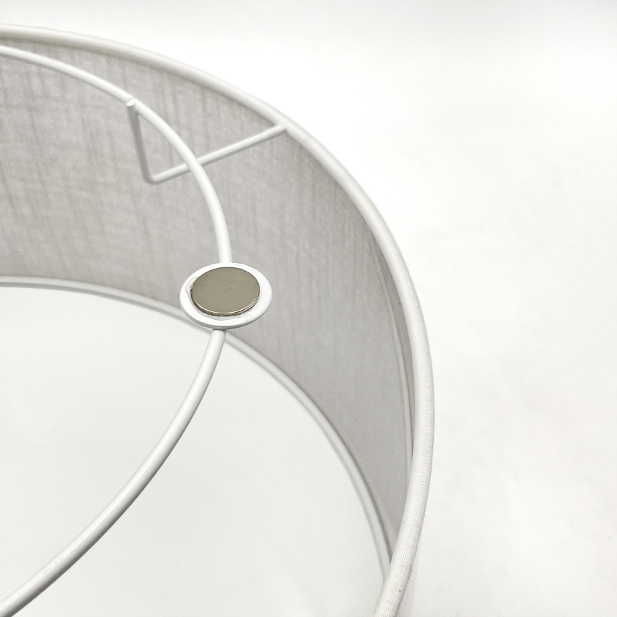 Brilagi - Loftlampe BELLADONNA 1xE27/15W/230V diameter 30 cm hvid/eg kirsebær